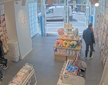 Live view of a shop floor camera